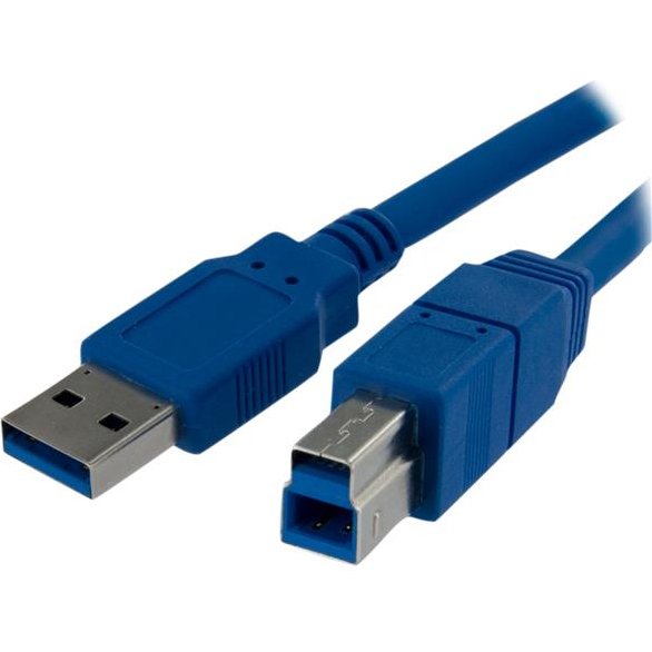 StarTech.com Câble SuperSpeed USB 3.0 A vers B de 1m - Mâle / Mâle - Bleu