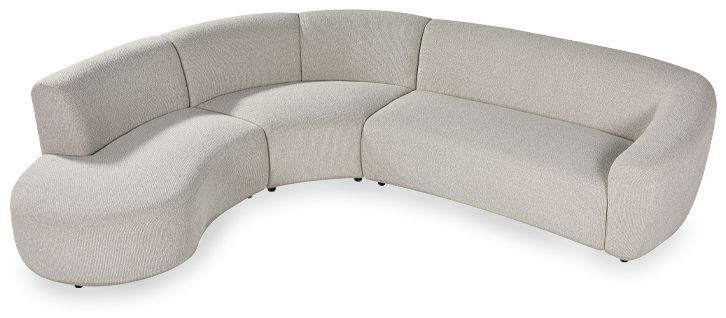 Hoekbank Naturel GA-80.219 Florence B300 x D268 x H77 cm
