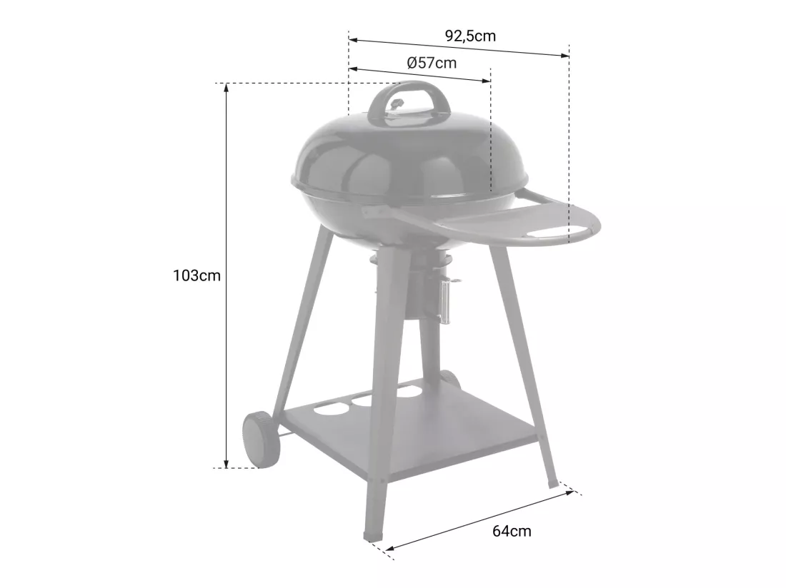 Barbecue au charbon de bois YUTAN