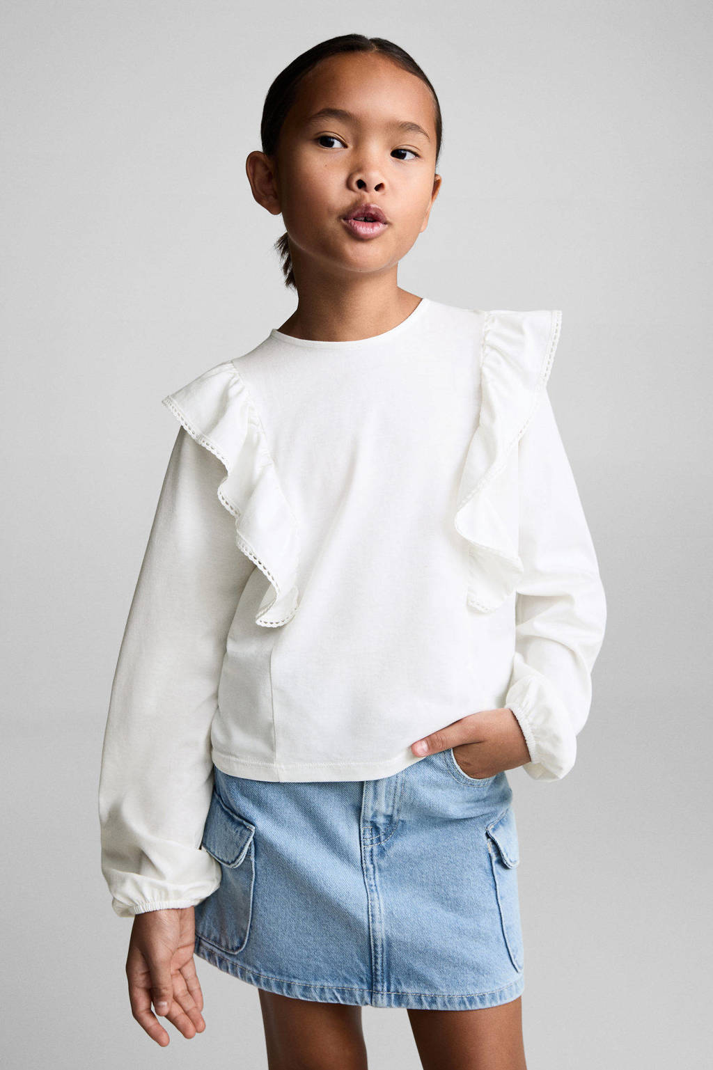 Mango Kids top wit