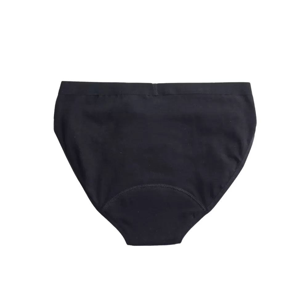 Imse Period Underwear Bikini Light Flow, Black - Flere størrelser