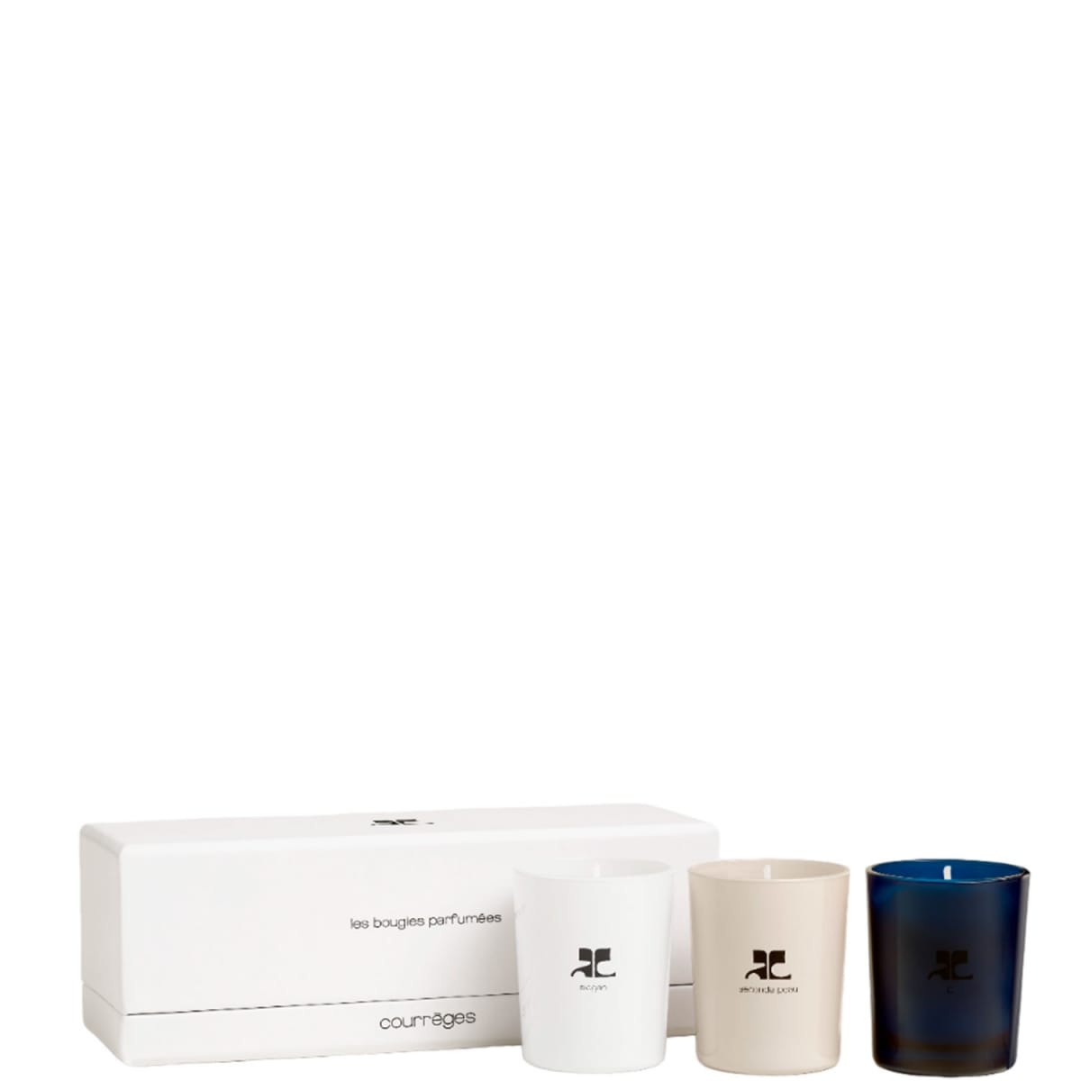 Courrèges Les Bougies Parfumées Coffret Bougies
