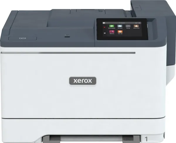 Xerox C410V_DN - Printer - Duplex - laser - A4/Legal - 1200 x 1200 dpi - op til 40 spm (mono) / op til 40 spm (farve) - kapacitet: 251 ark - USB, Gigabit LAN, USB 2.0 vært - Green World Alliance returneringsprogram