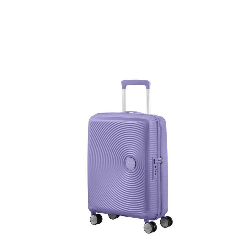 Valise cabine rigide Soundbox Extensible 55 cm Lavande