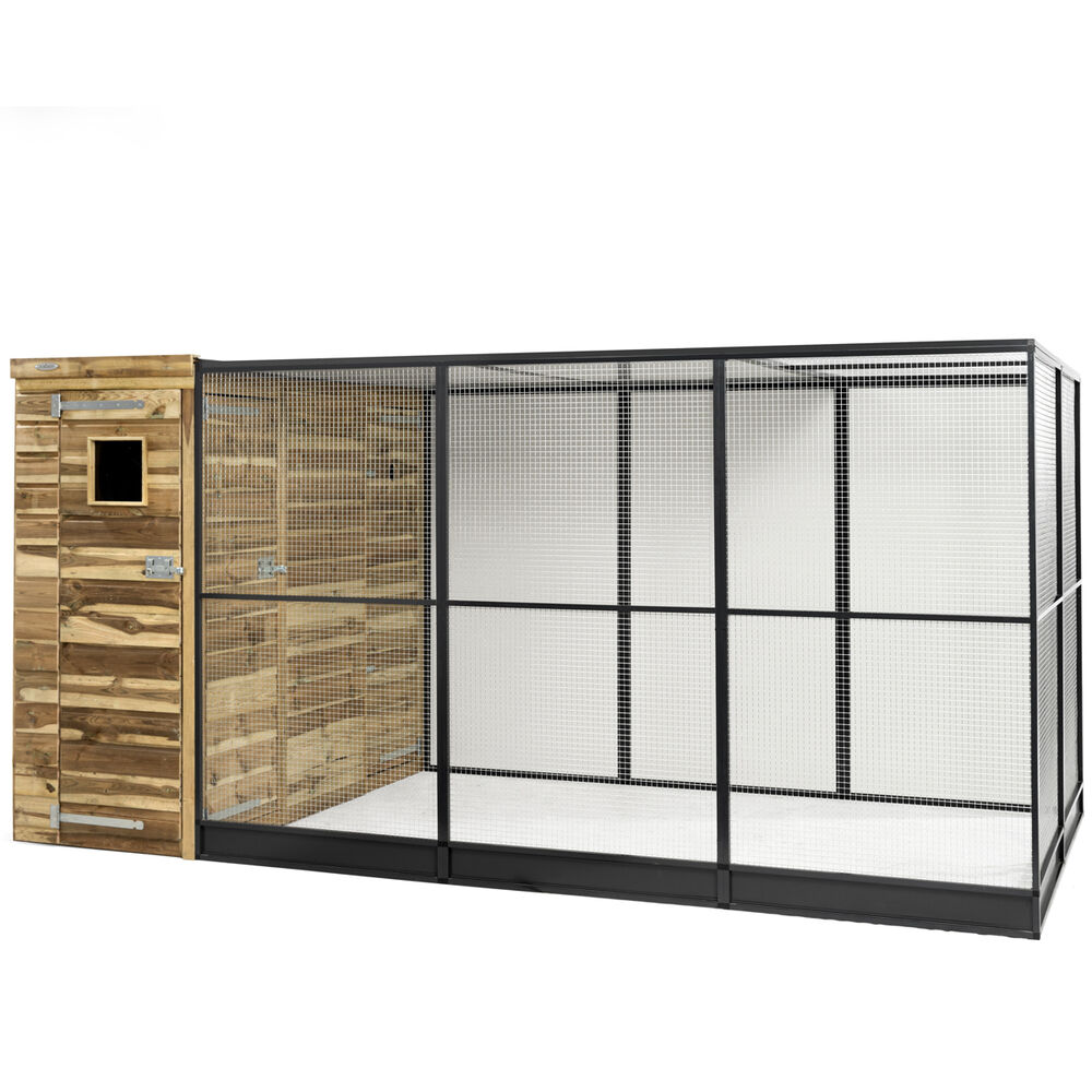 Voldux R10 - Volière - Naturel/zwart - Links