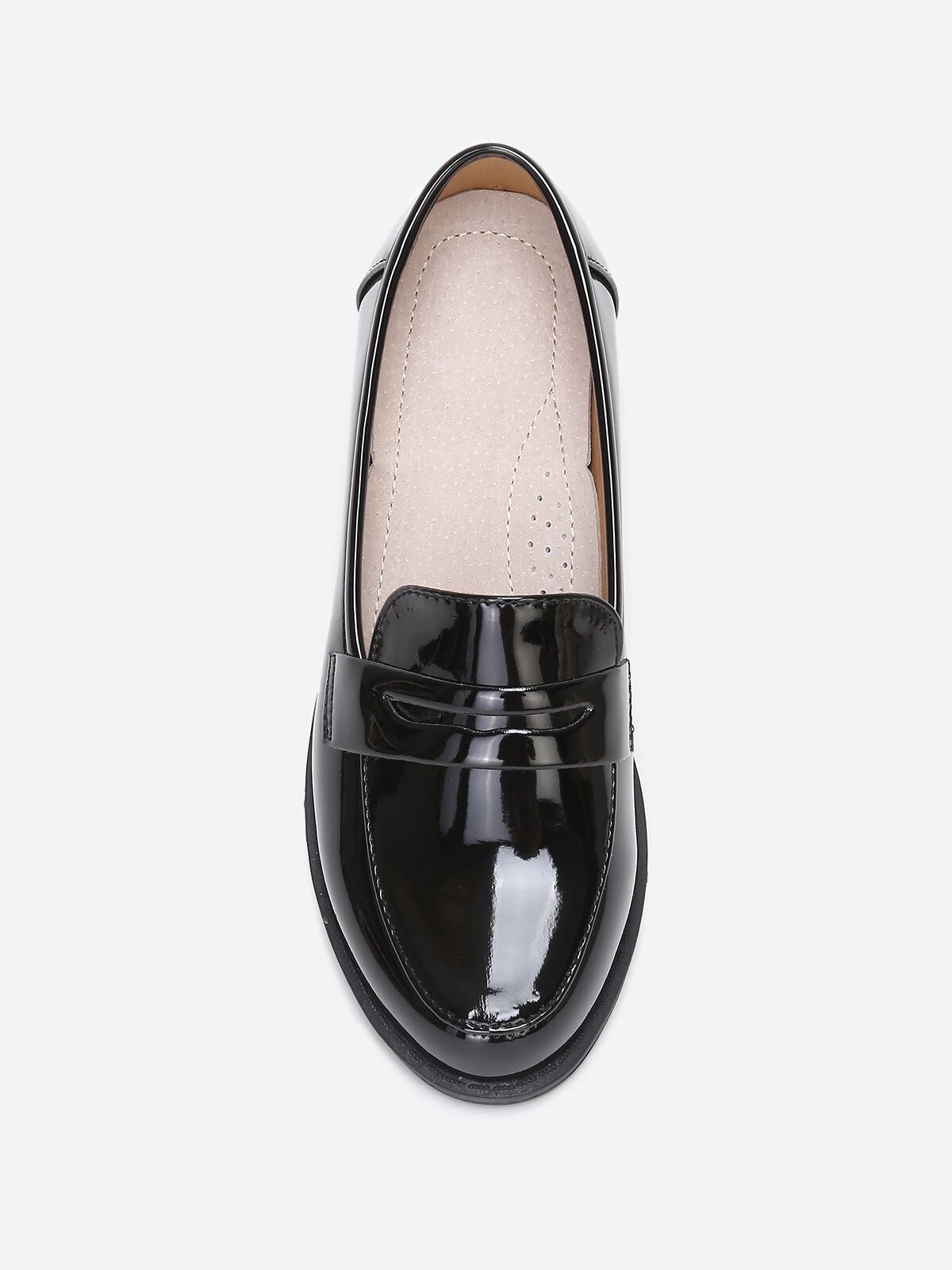 Mocassins classiques vernis- Noir