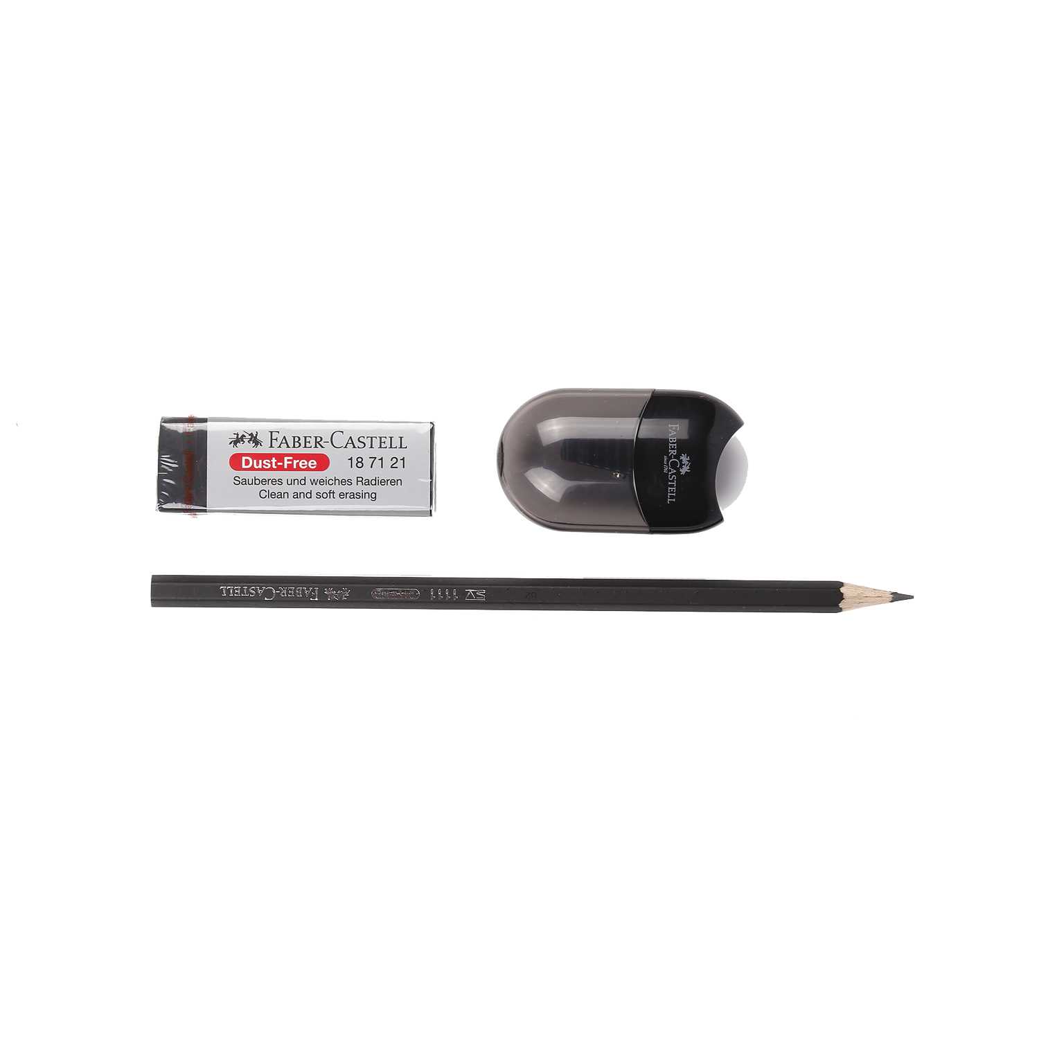 Faber-Castell Exam-Set Bleistift-Set HB 5teilig