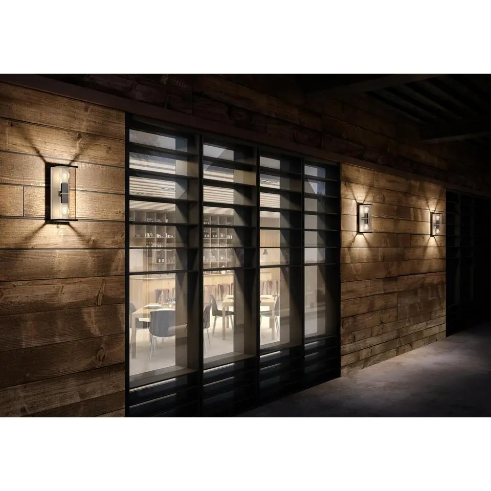 Lucide CLAIRE Wandlamp - Antraciet