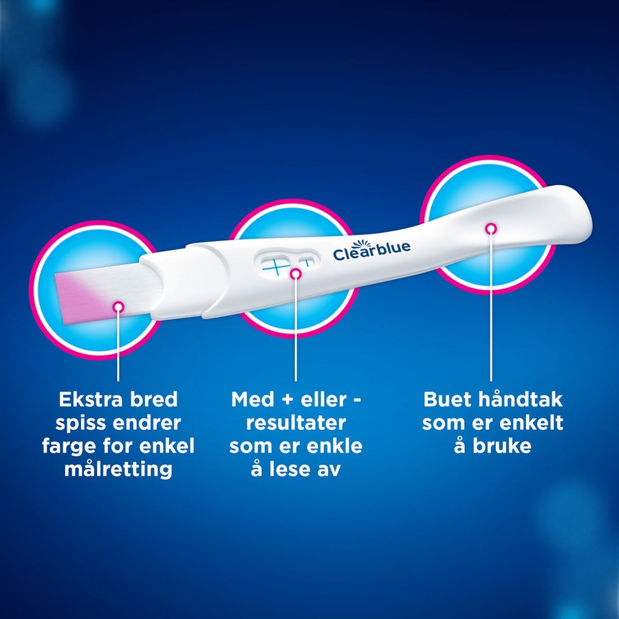 Clearblue Pregnancy Test Visual Rapid Detect 1pcs
