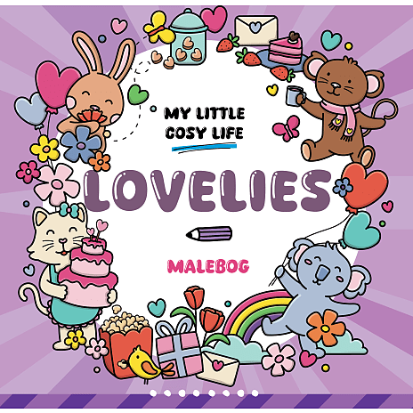 Cosy Life malebog - Lovelies