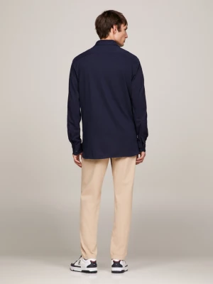 Camisa Popover Piquet de Corte Regular