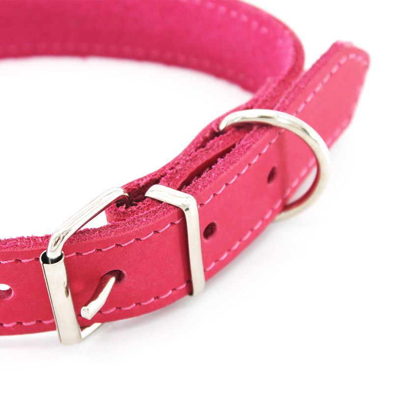 Collier Heim avec broderie, rose