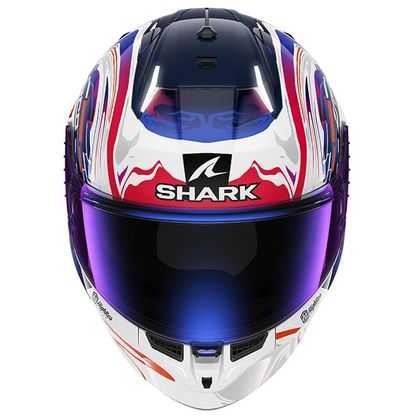 Casque Shark SKWAL i3 REPLICA ZARCO GP DE FCE - Blanc / Violet