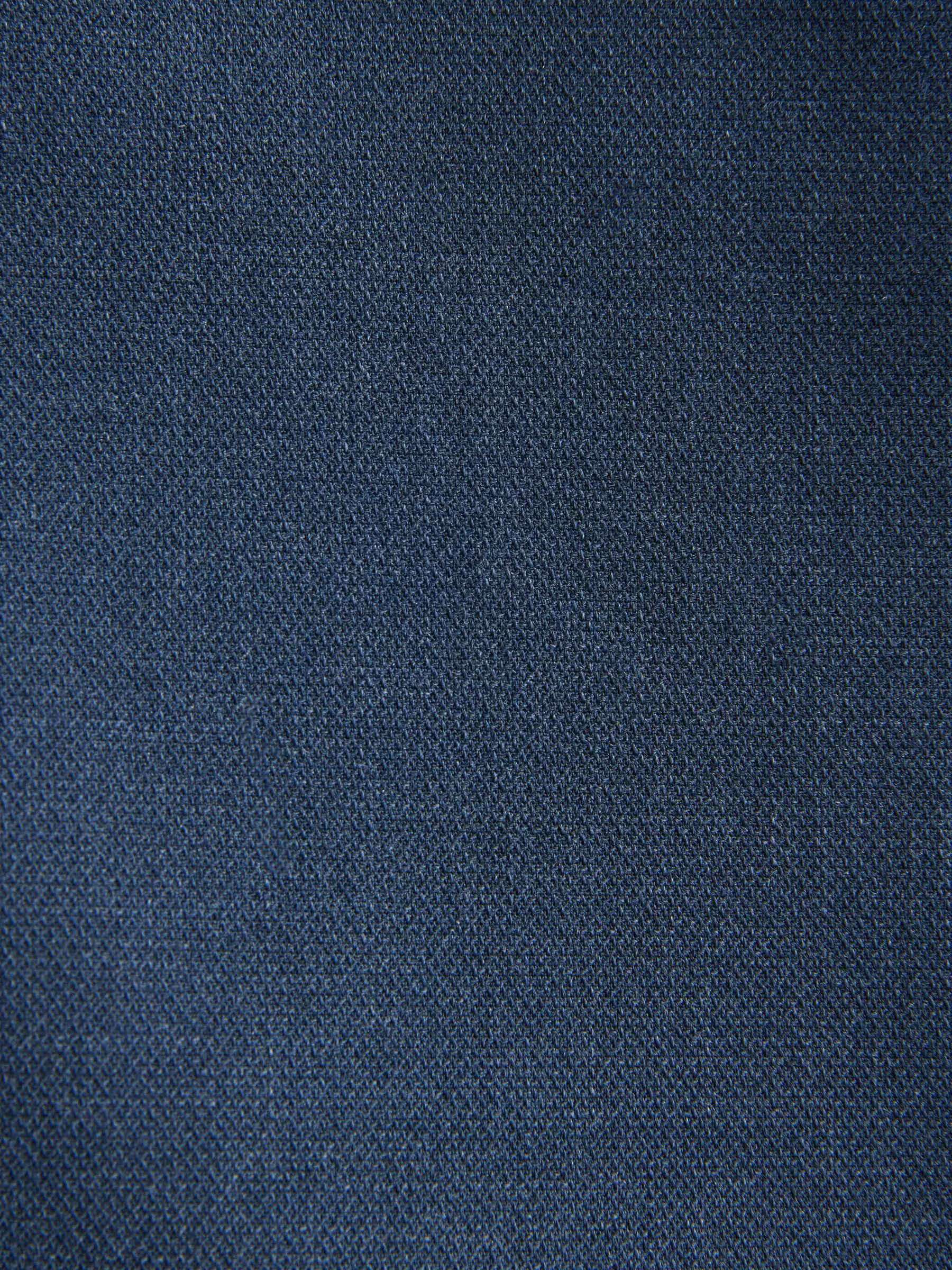 Donkerblauw - Slim Fit - Elasticated Waist Motionflex Stretch Smart Trousers