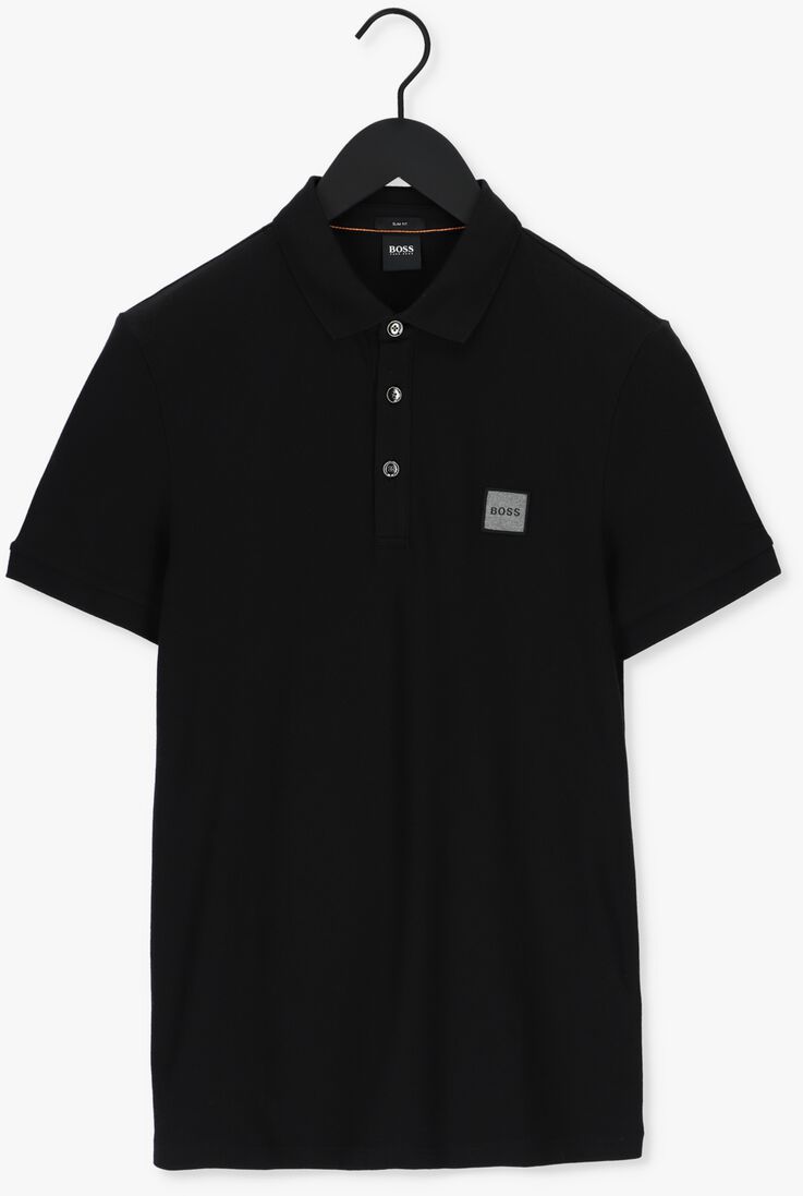 BOSS zwarte boss polo passenger 10193126 01