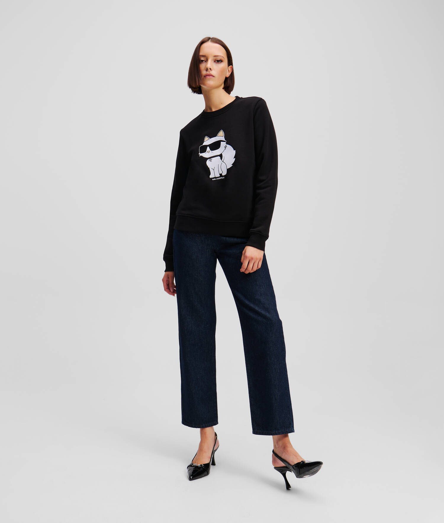 SWEAT-SHIRT KARL IKONIK CHOUPETTE
