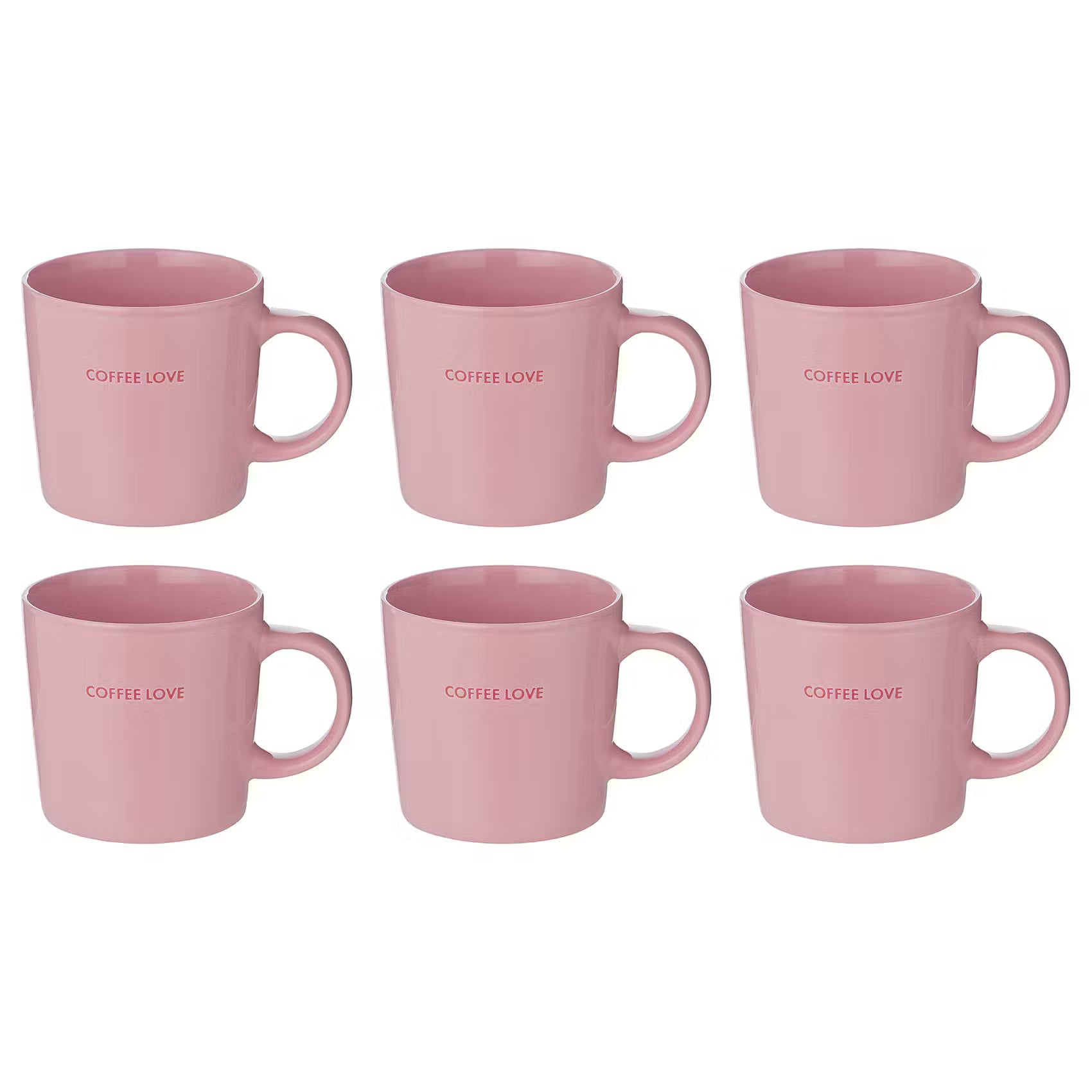 GOOD VIBES Tasse 6er-Set