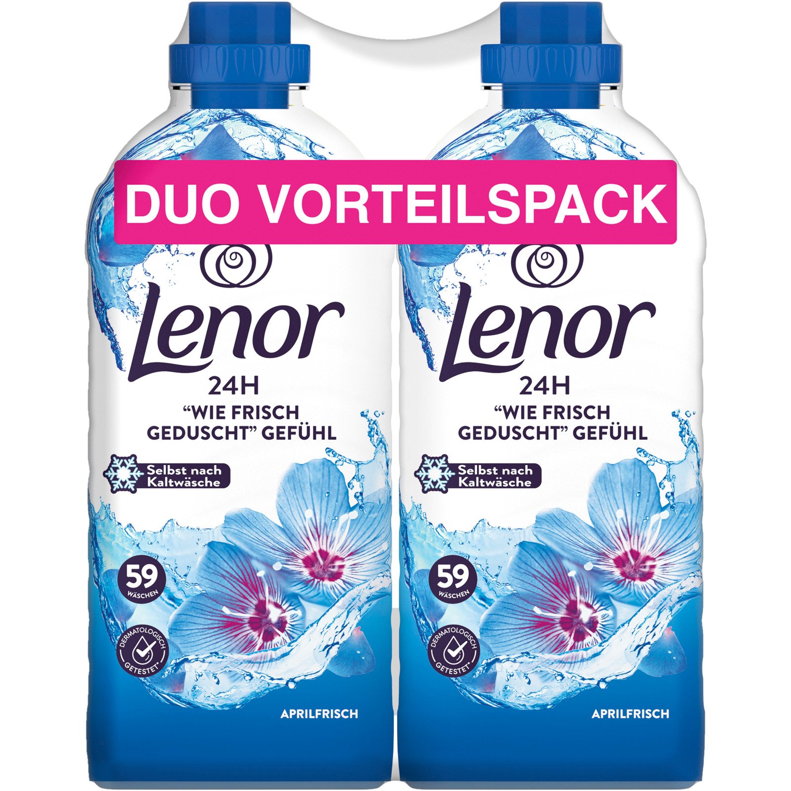Lenor Weichspüler Aprilfrisch 2 x 59 Waschgänge