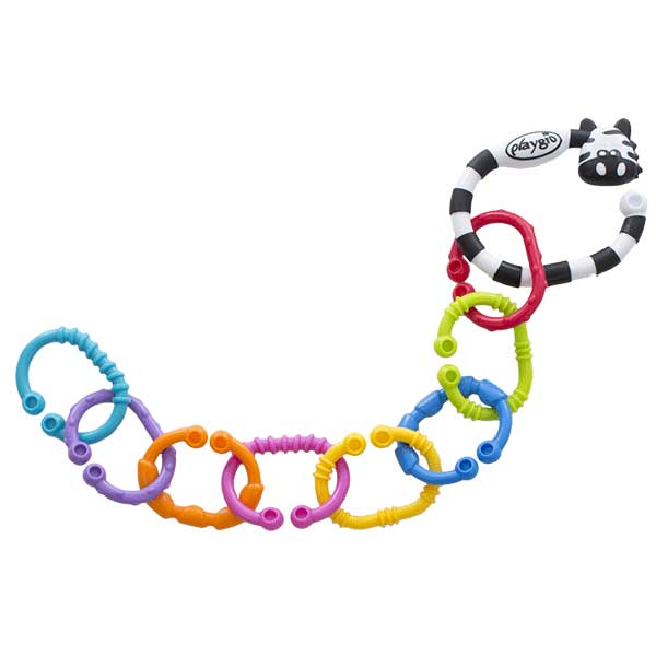 PlaygroPlaygro   Beissring Rasselkette Zebra