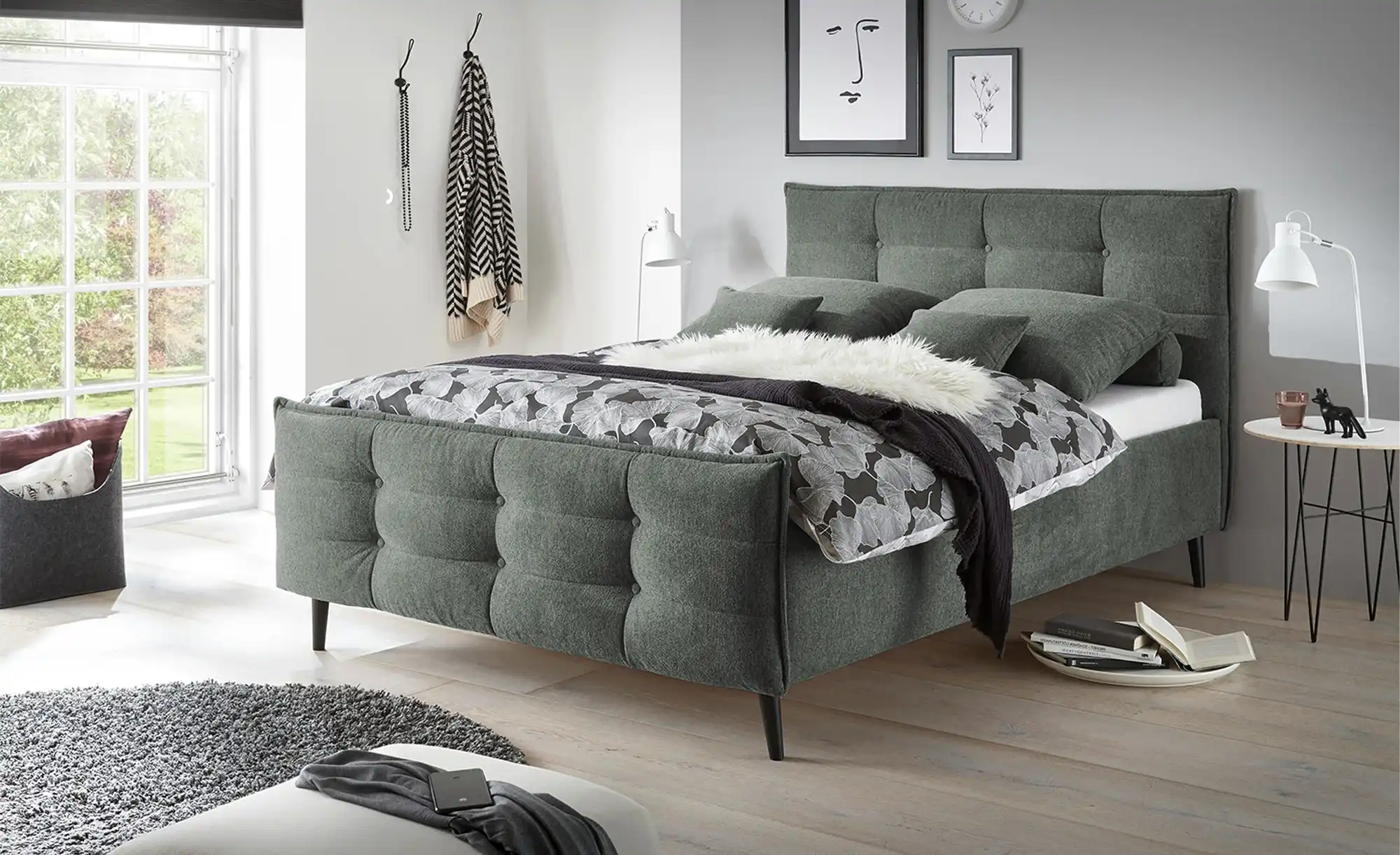 meinBett Polsterbettgestell Mariano B