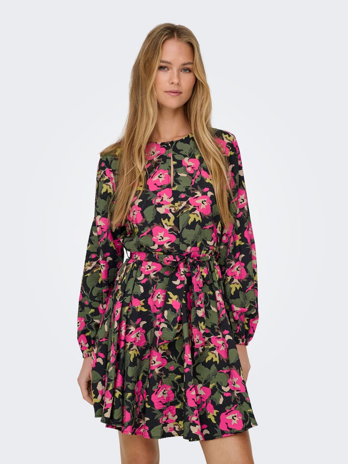 JDYTROYA Midikleid Black Iris