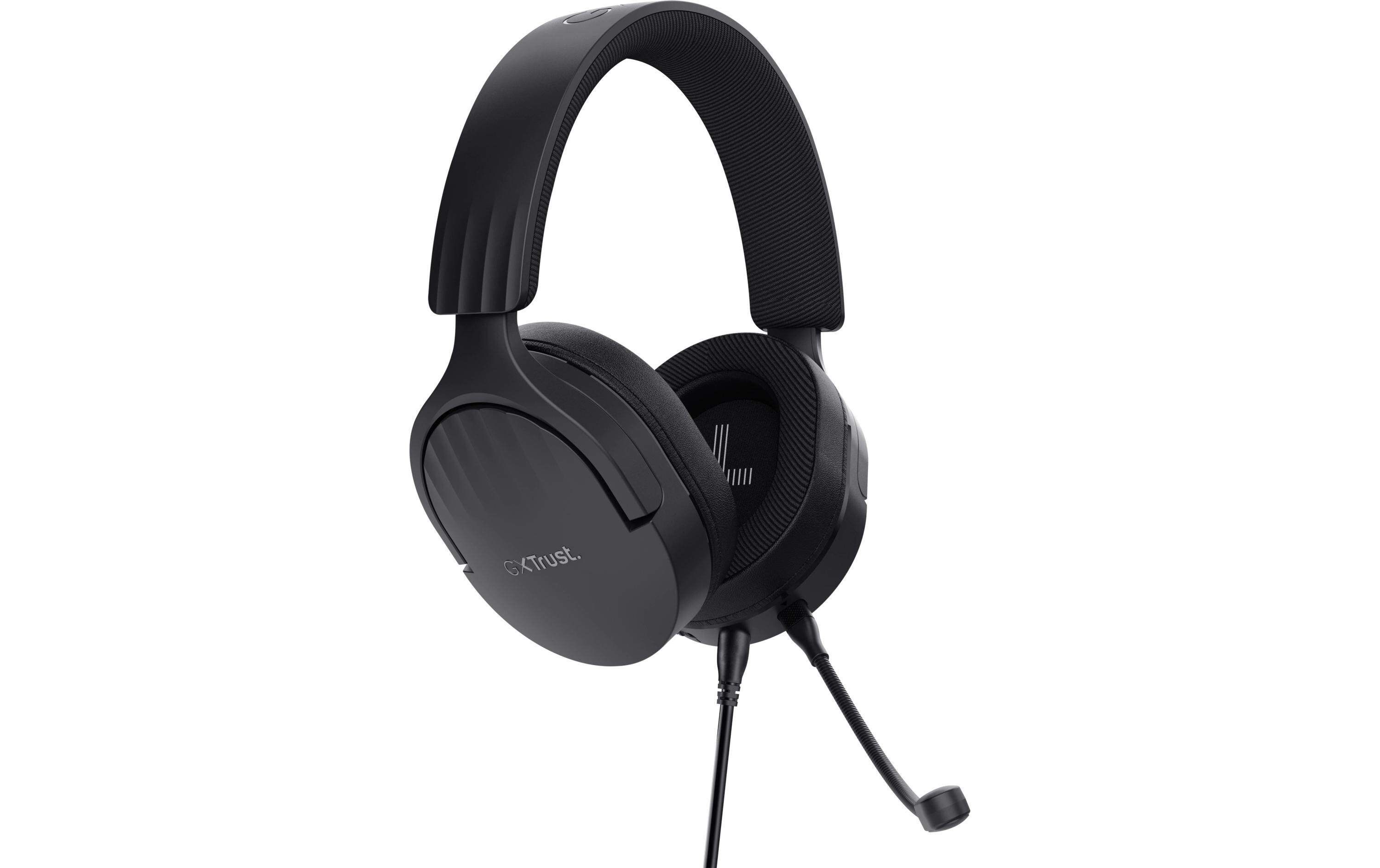 Headset GXT 489 FAYZO SchwarzLeistungsstarkes, ohrumschliessendes Gaming-Headset, hergestellt für PC, Laptop und Konsolen