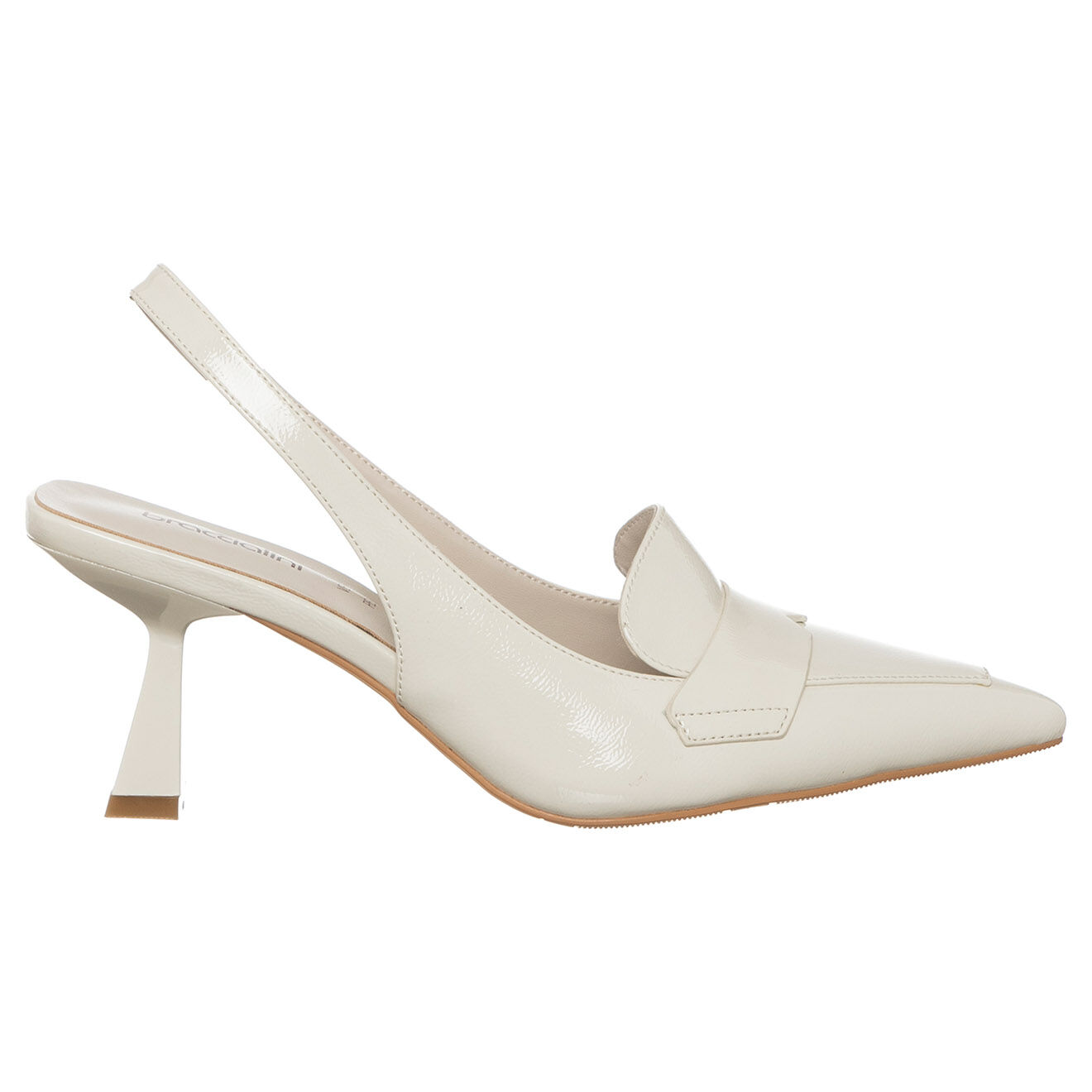 Tua By Braccialini Slingbacks Luna blancs - Talon 5 cm