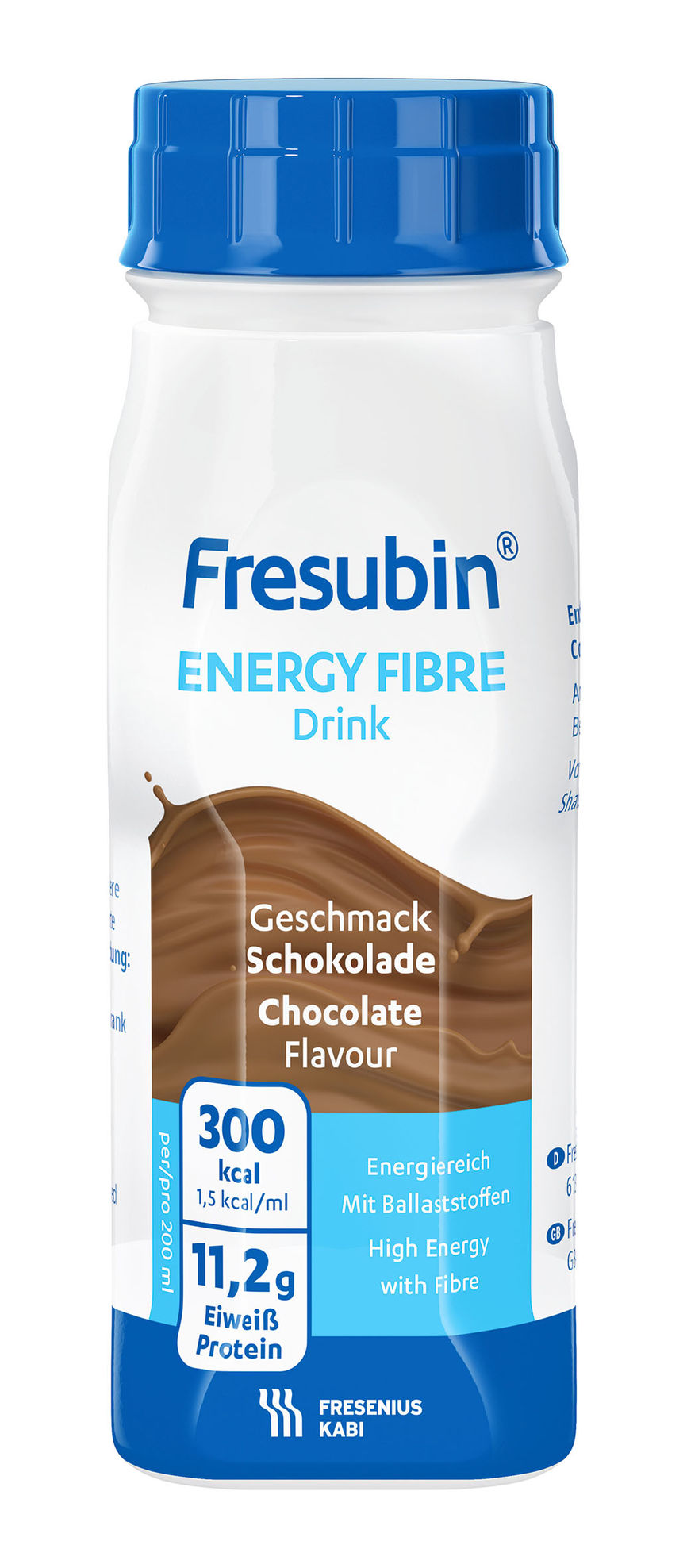 Fresubin Energy Fibre Drink Sjokolade 4x200 ml