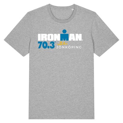 T-Shirt Manches Courtes Ironman 70.3 Jonkoping Gris Homme