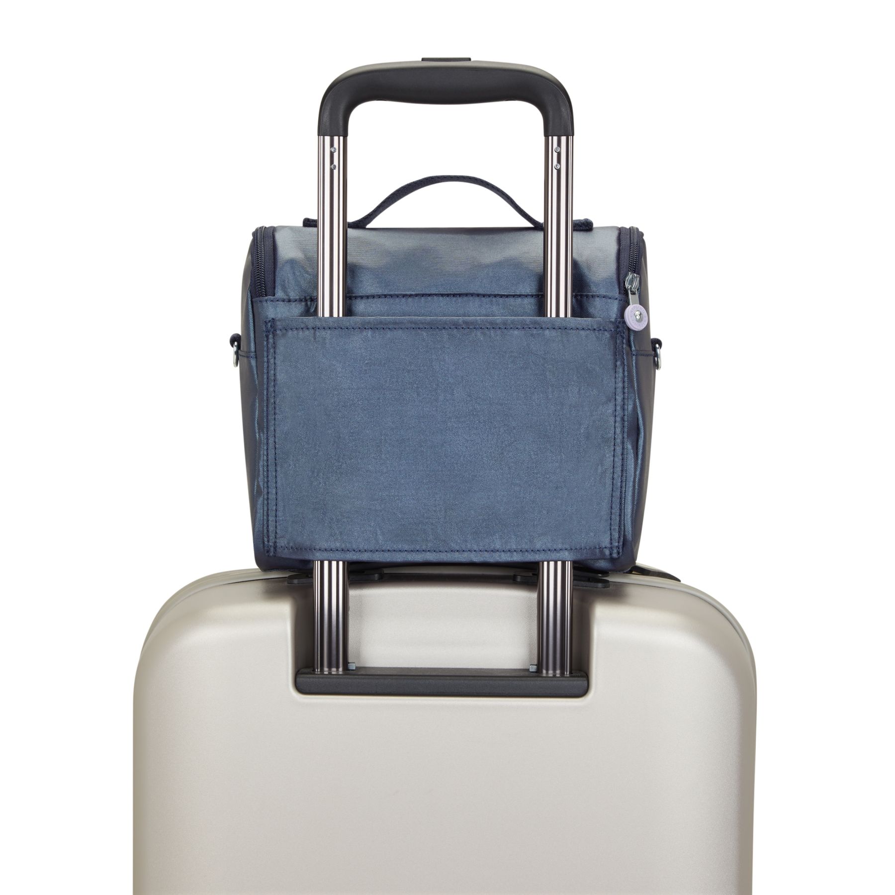 NEW KICHIROU Grand Sac Repas Isotherme avec Manchon pour Valise - Admiral Bl Metallic