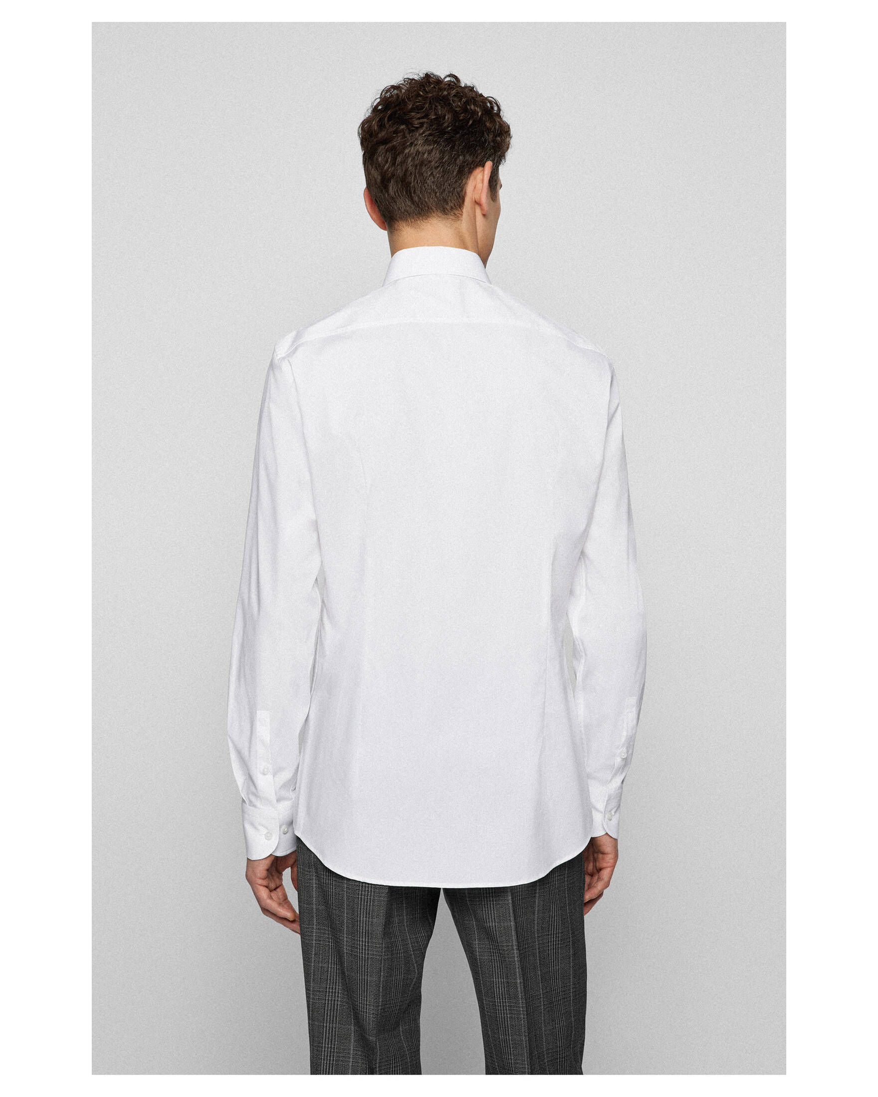 BOSS| Herren Hemd H-HANK-KENT-C1-214 Slim Fit Langarm