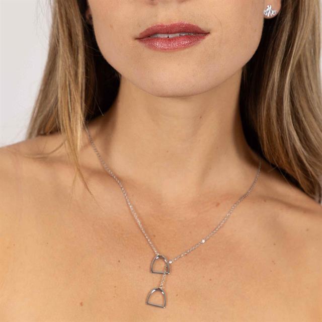 Ketting HV POLO HVPLotta Stijgbeugel Zilver