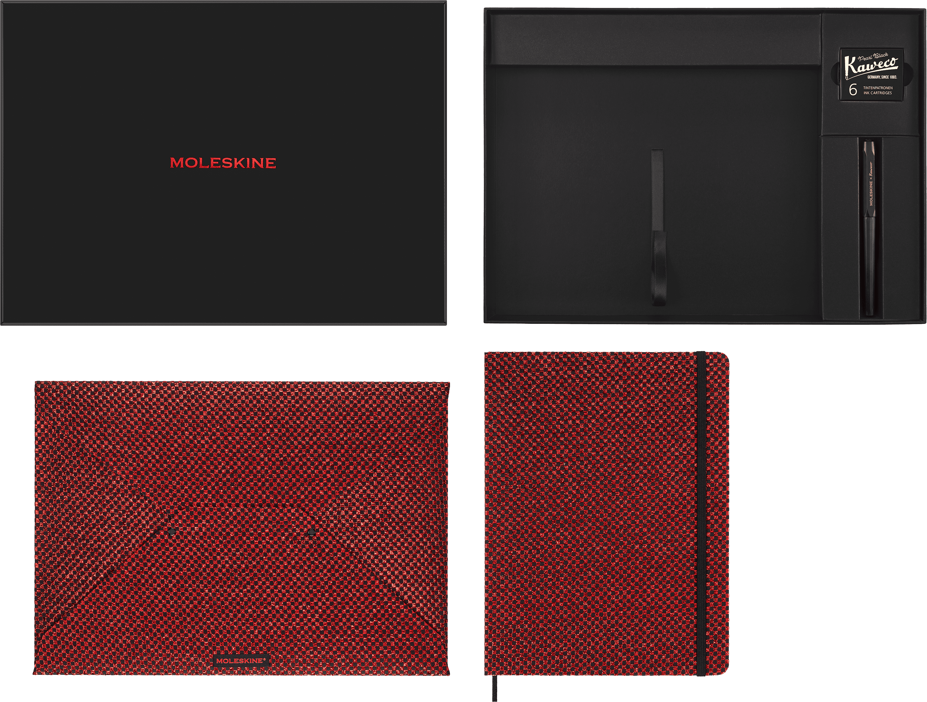 Shine Collector's Box Undated Weekly Planner, Envelope, Kaweco Fountain Pen