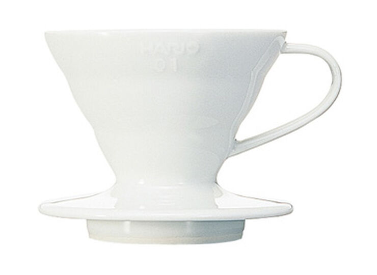 Hario Hario 01 Dripper V60 White Ceramic Hvid