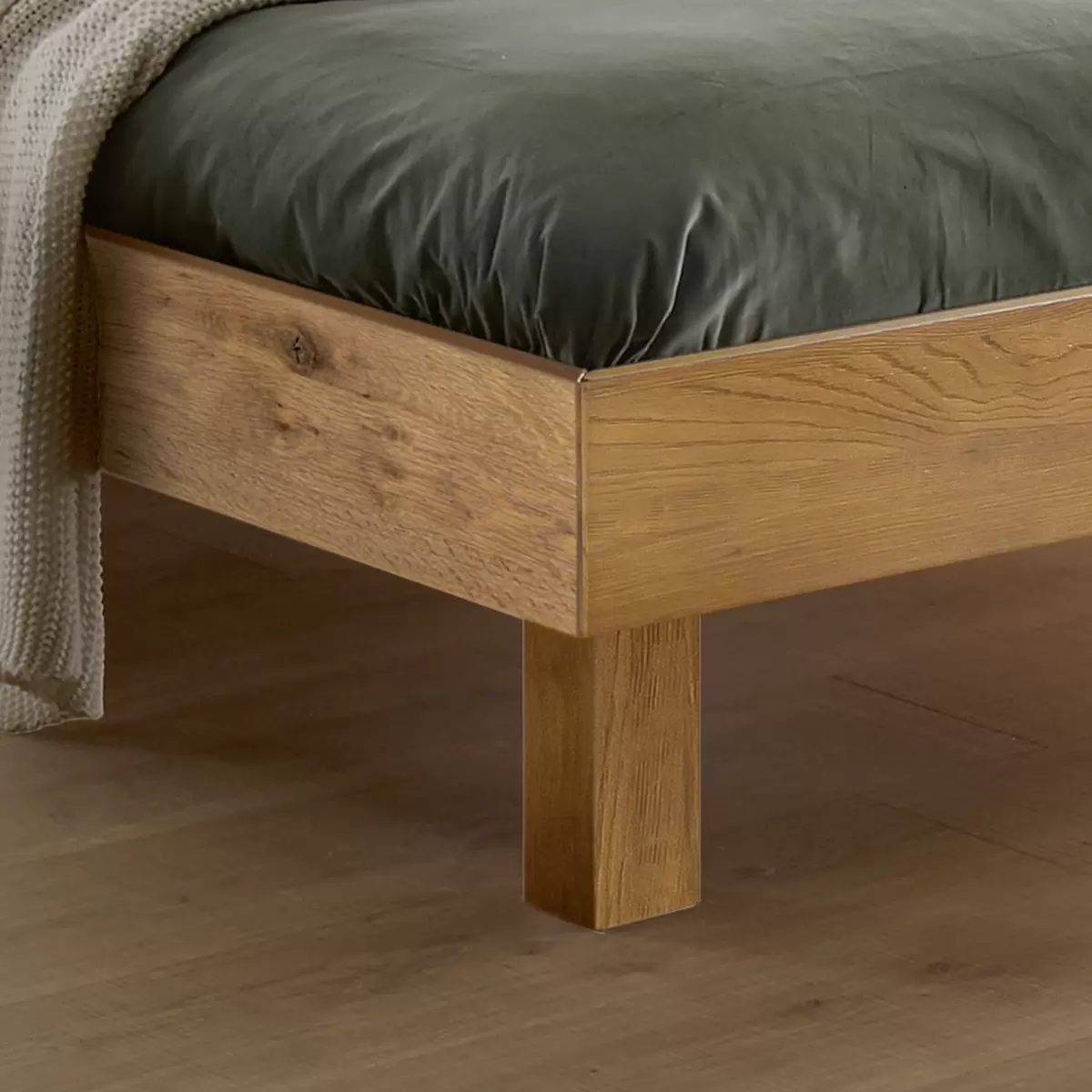 Hasena Bett 90x200 Forti 90 x 200 Braun