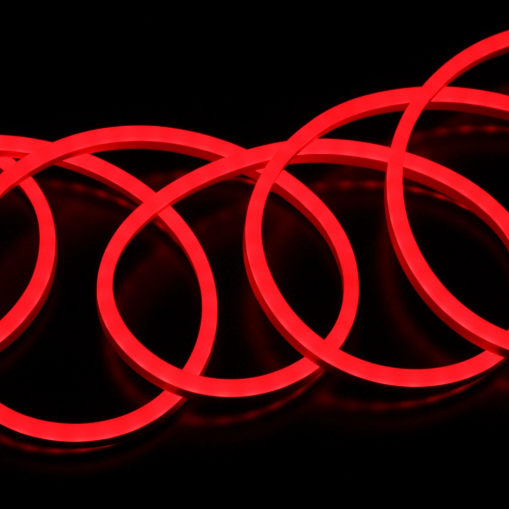 Cordon lumineux sur'line rouge 5m prolongeable - chromex