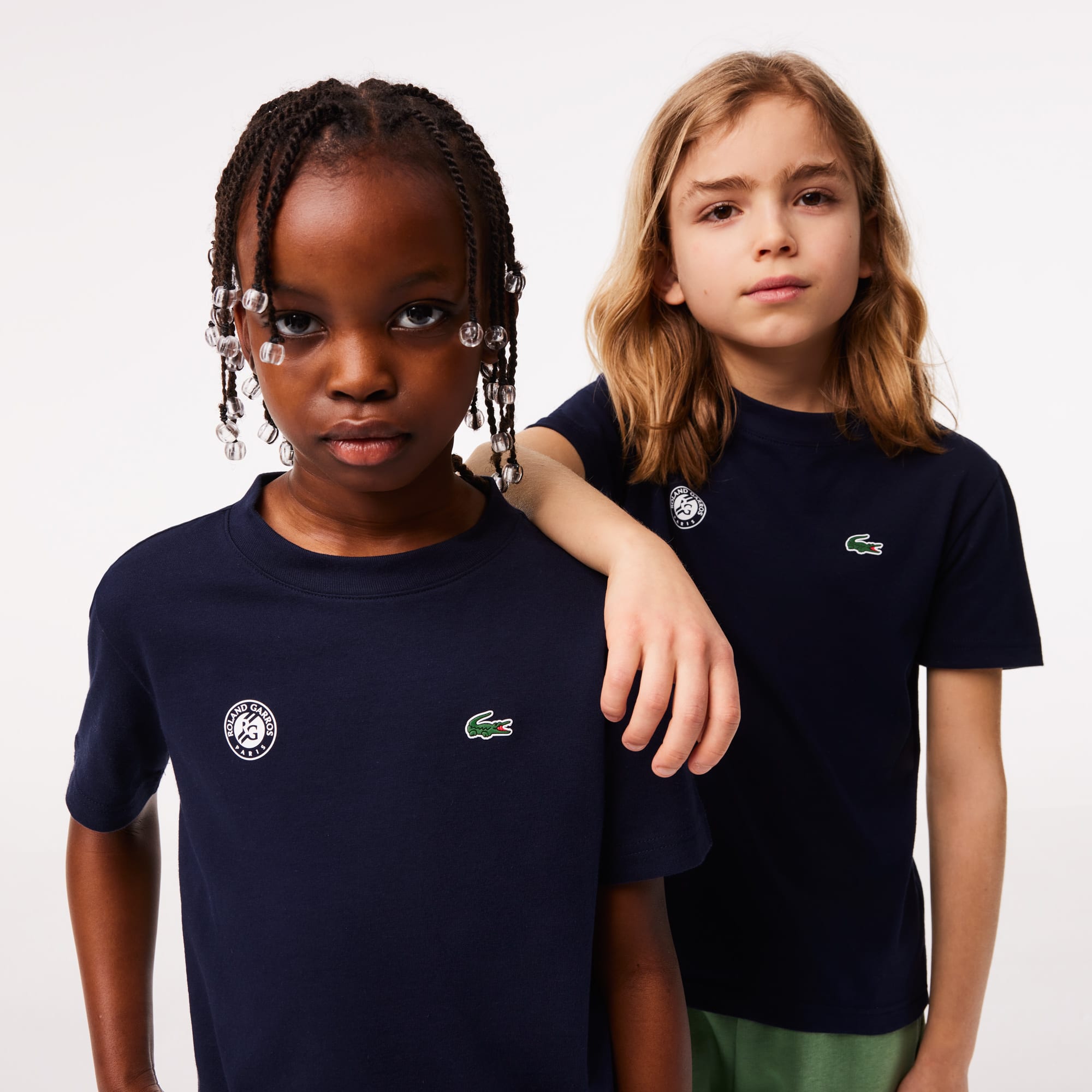 T-shirt enfant Édition Roland Garros Performance en jersey ultra dry T-Shirts & Chemises - Bleu - Lacoste - Enfant