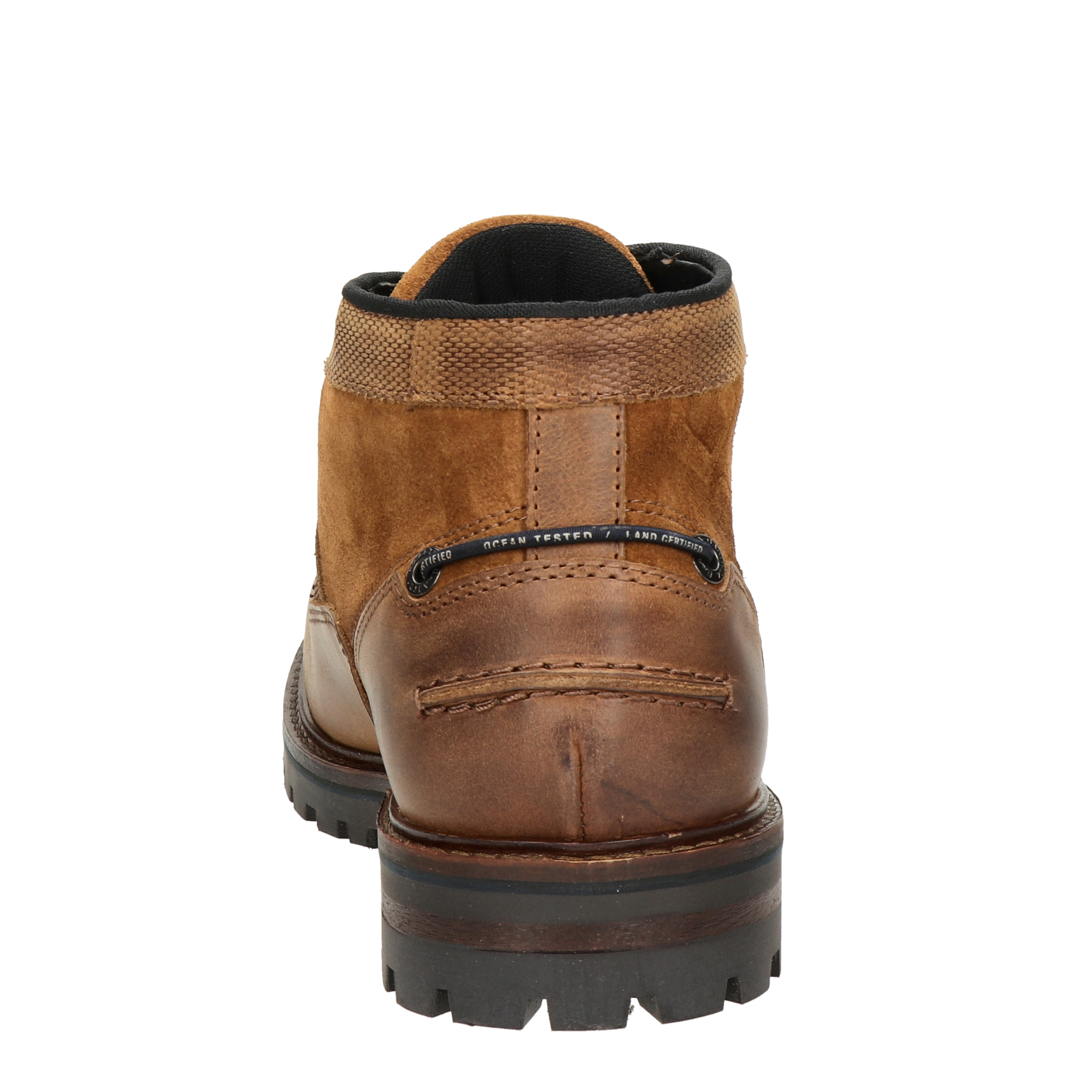 Taurus Mid Oil heren veterboot Gaastra Cognac