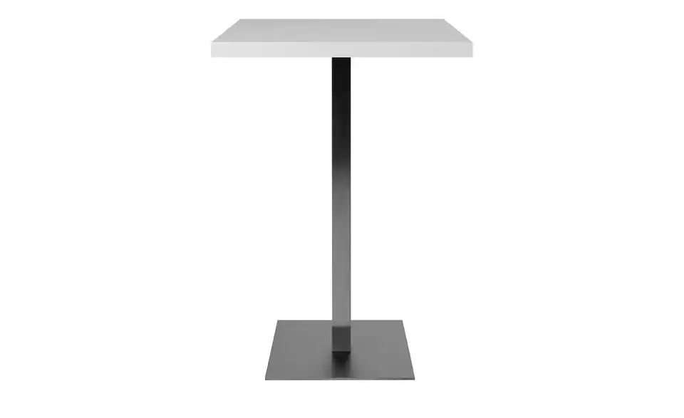 Bartisch Quadrato Weiß (70cm)