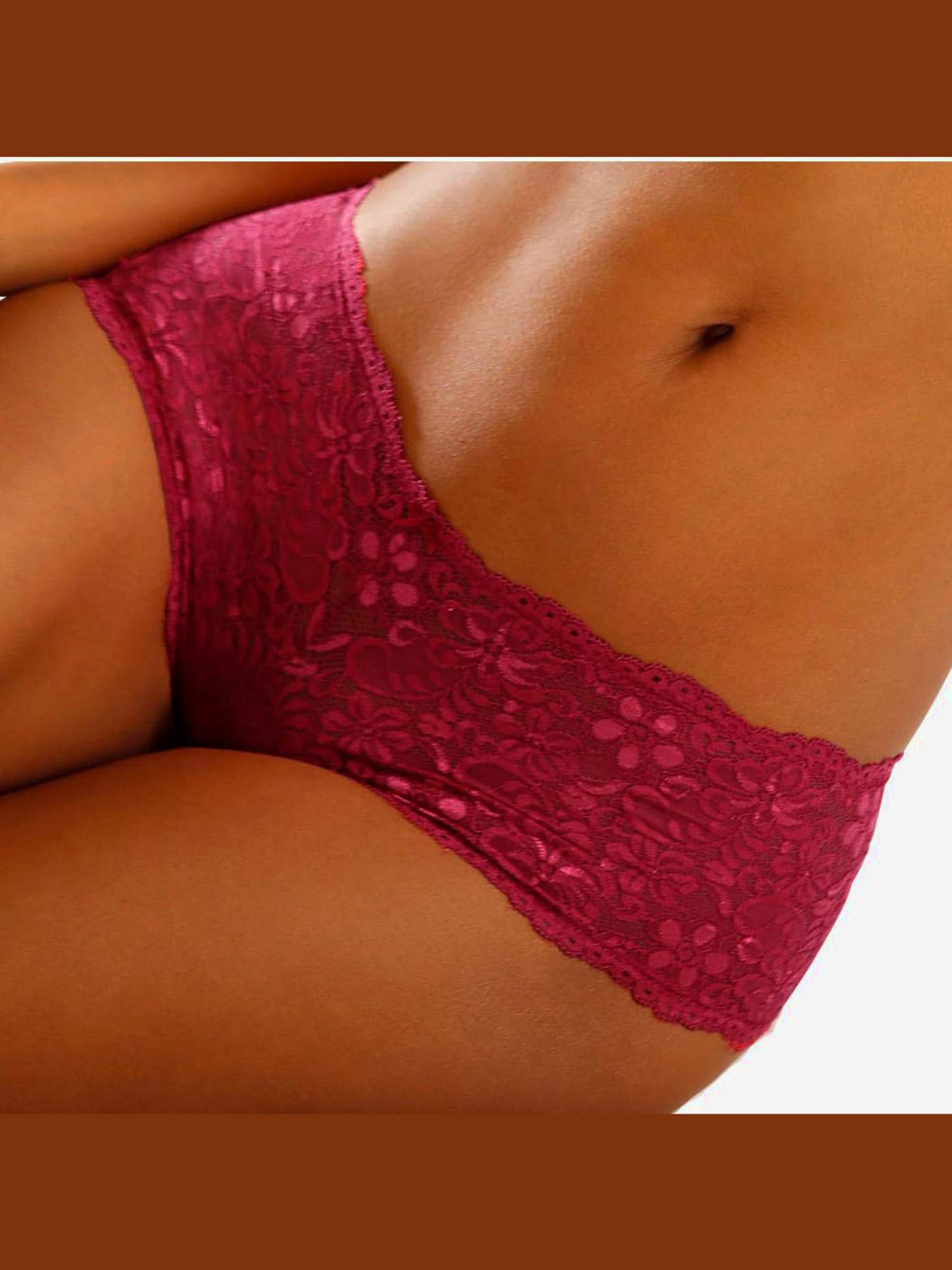Panty en dentelle nuance