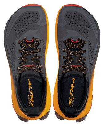 Chaussures Trail Altra Olympus 6 Noir/Orange Homme