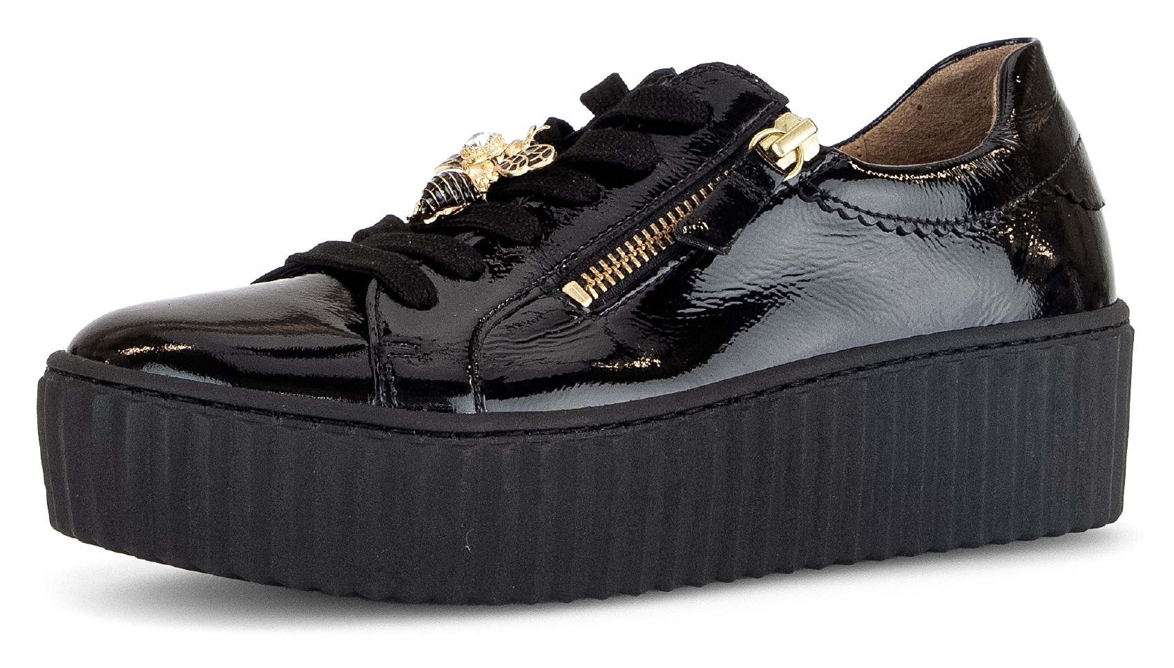 Gabor Plateausneaker  mit Best Fitting-Ausstattung, Freizeitschuh, Halbschuh, Schnürschuh