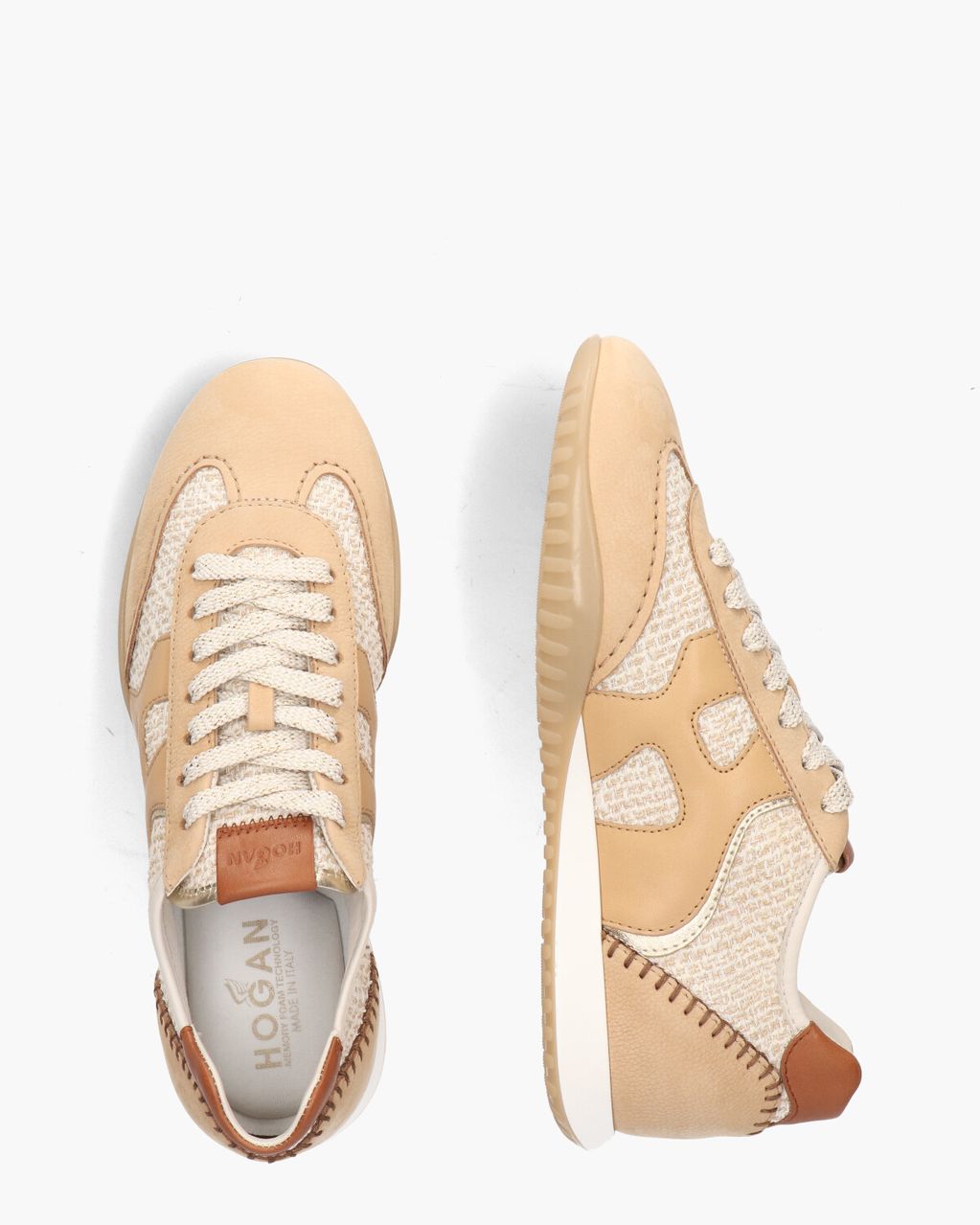 Hogan Olympia-Z Bruin Damessneakers