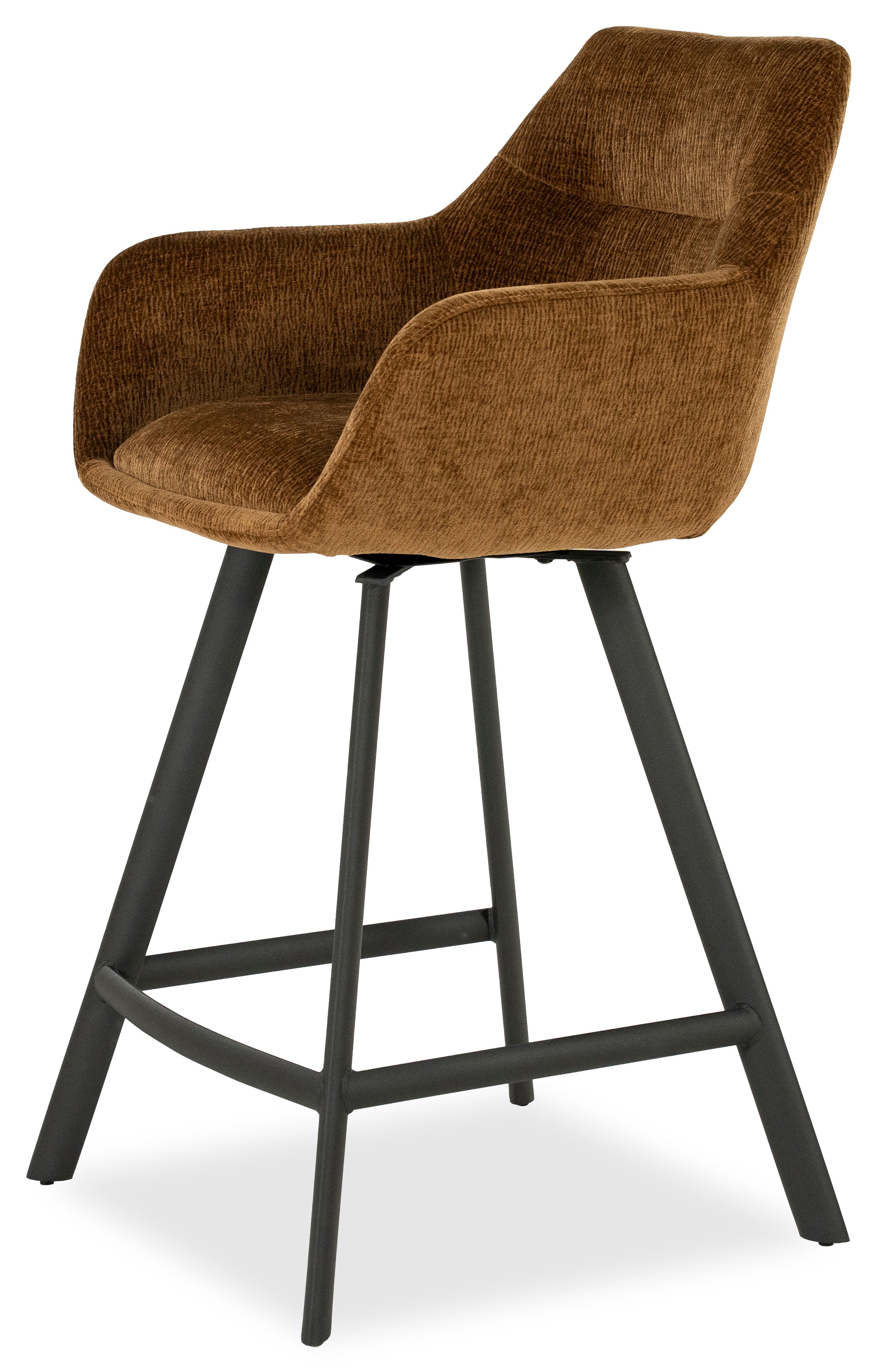 Barkruk mustard 250182 Bliss II B52 x D56.5 x H96.5 cm