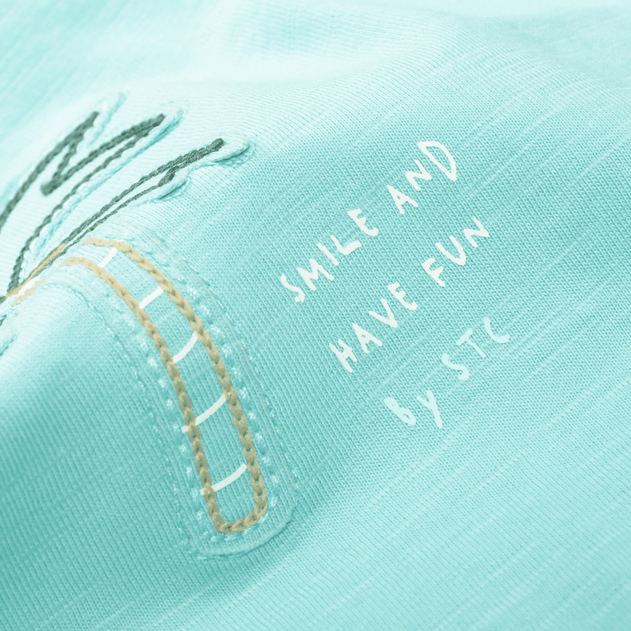 STACCATO T-Shirt water blue