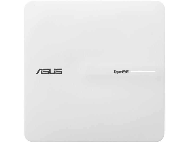 ASUS Access Point EBA63 ExpertWiFi AX3000 Dual-band PoE AX3000 Dual-band PoE Access Point (bis zu 5 SSIDs und VLAN, selbstdefiniertes Netzwerk, unterstützt PoE & PoE , einfache Management App, AiMesh kompatibel)