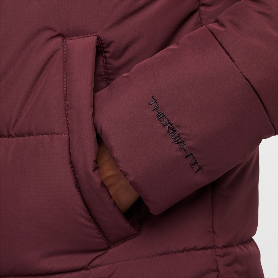 Nike Manteau d'Hiver NSW Air synthetic-fill - Bordeaux/Blanc