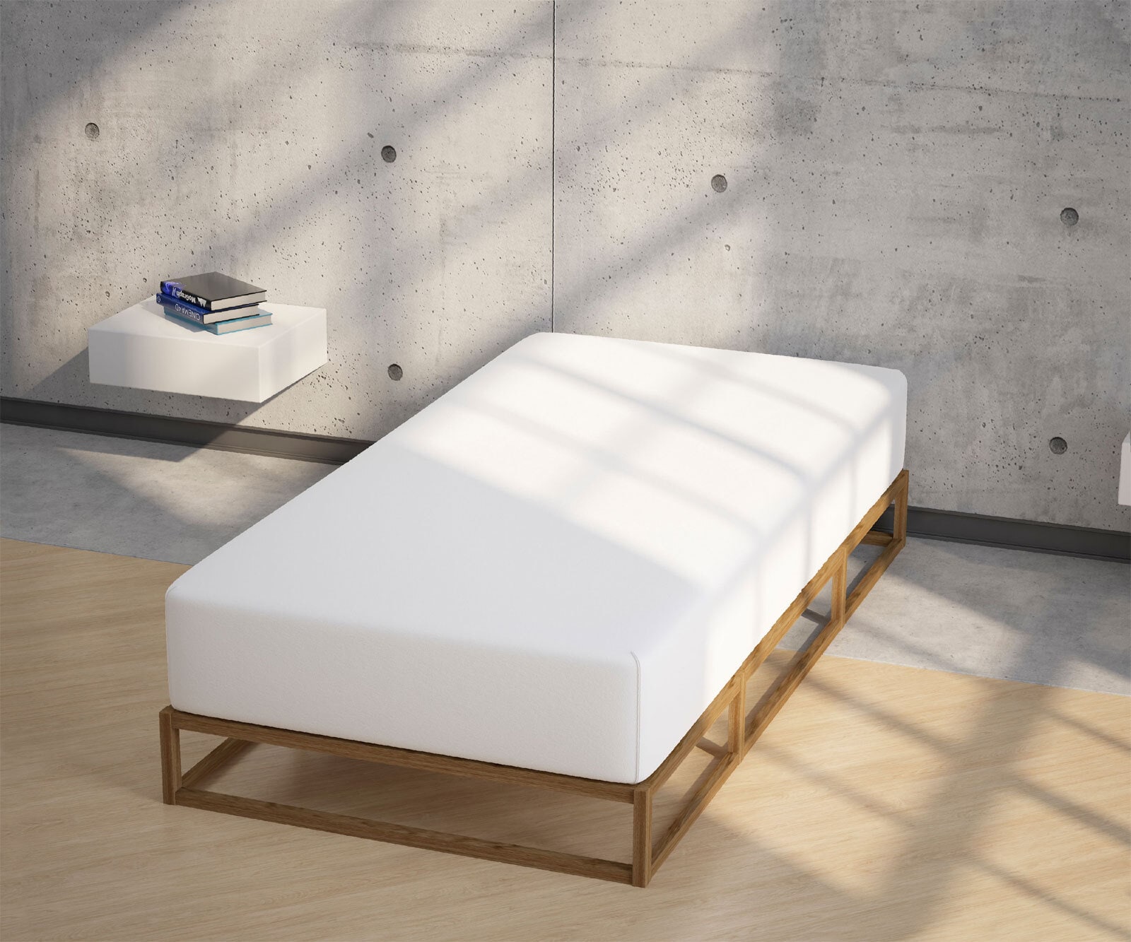 Jersey-Boxspring-Spannbetttuch 180 x 200 cm weiß
