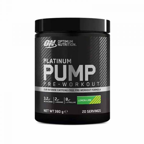 Optimum Nutrition Platinum Pump Limao-lima 380g