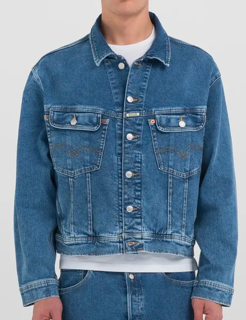 REPLAY BLOUSON EN JEAN HOMME M8Z1